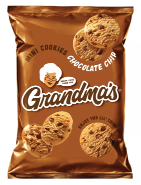 Grandma's Mini Chocolate Chip Cookies 2.12oz 12ct